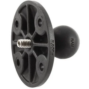 RAM MOUNT RAM 2 1/2 DIA. BASE W/ 1/4″ 20 STST STUD v:7639656