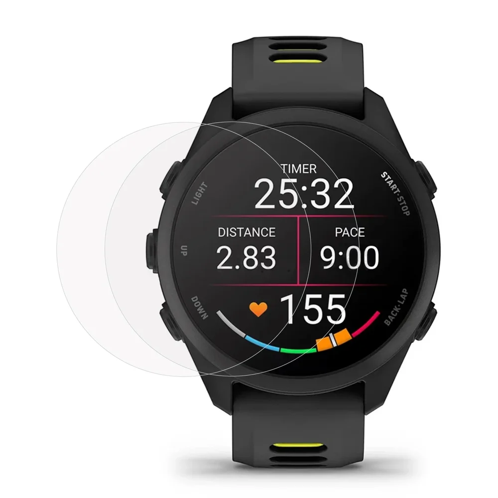 Garmin Forerunner 170 2-pak skjermbeskytter i herdet glass
