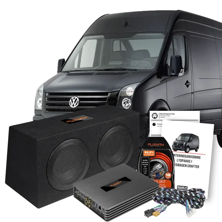 Lydpakke til VW Crafter 2017-> v:4663288