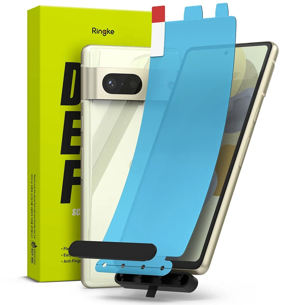 Ringke Google Pixel 7 Skjermbeskytter beskyttelsesfilm – Dual Easy (2-pack) Ringke Google Pixel 7 Skjermbeskytter beskyttelsesfilm – Dual Easy (2-pack)