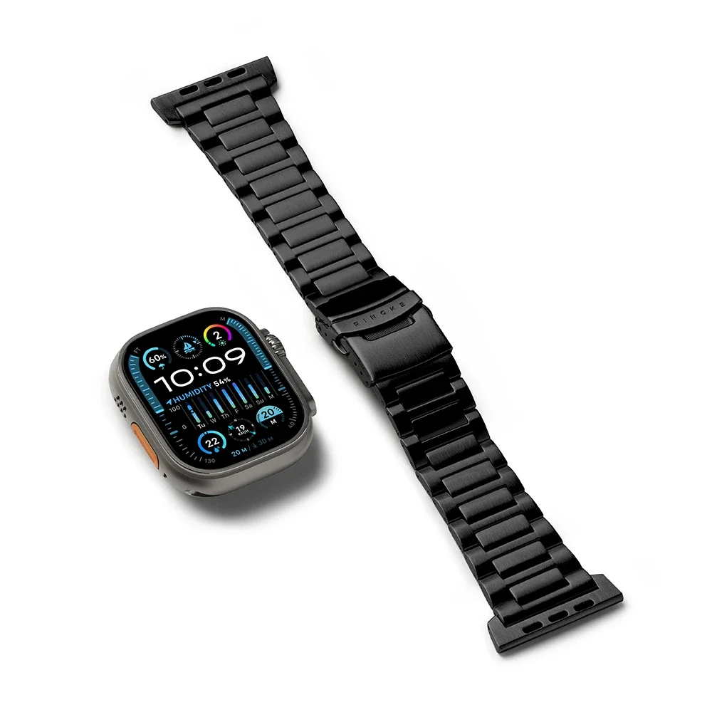 Ringke Apple Watch Series 7 45mm Reim Titanium One, Black Ringke Apple Watch Series 7 45mm Reim Titanium One, Black