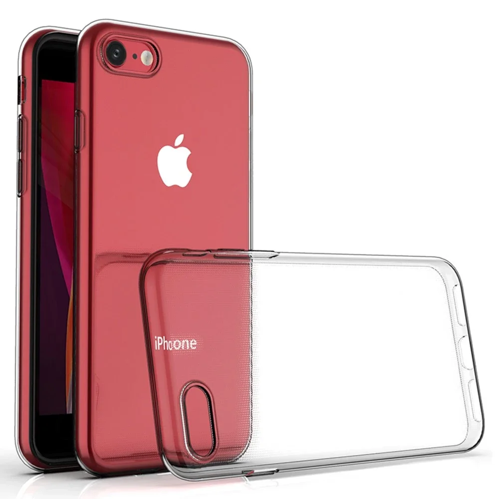 tectTech iPhone 7 Tynt TPU-deksel, Gjennomsiktig tectTech iPhone 7 Tynt TPU-deksel, Gjennomsiktig