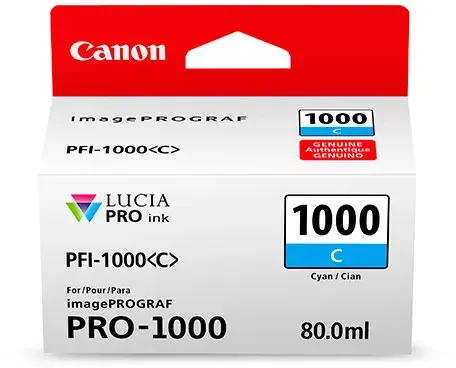 Canon PFI-1000 cyan v:4655770 Canon PFI-1000 cyan v:4655770