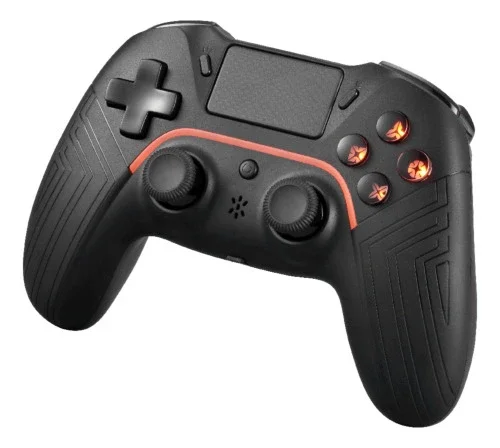 Deltaco Gaming Trådløs håndkontroll for PlayStation 4, Svart