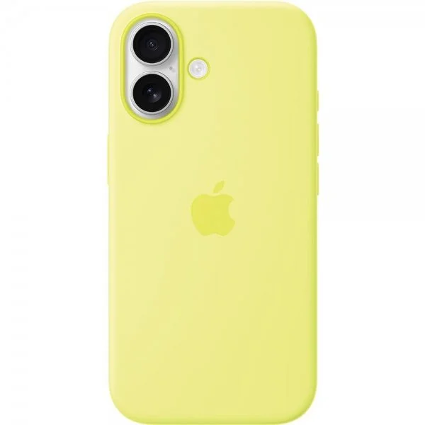 Apple Original iPhone 17 Deksel Silicone Case MagSafe Neon Yellow v:1790172