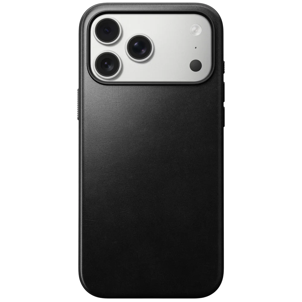 Nomad iPhone 18 Pro Max Skinnetui MagSafe – Modern Horween Leather Black Nomad iPhone 18 Pro Max Skinnetui MagSafe – Modern Horween Leather Black