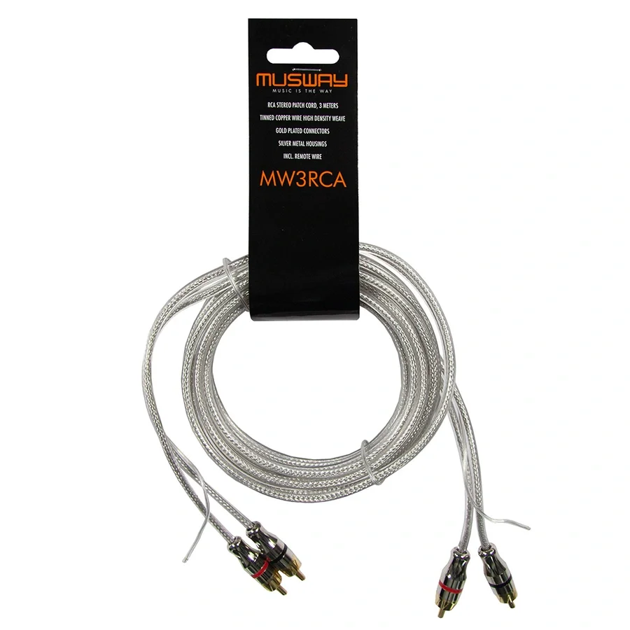 Musway RCA signalkabel, 3 meter v:1600763