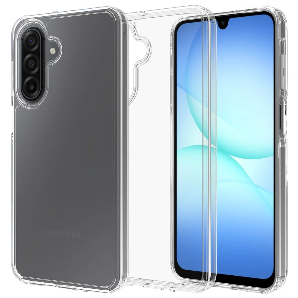 Mobique Samsung Galaxy A17 Crystal Hybrid-deksel, Gjennomsiktig
