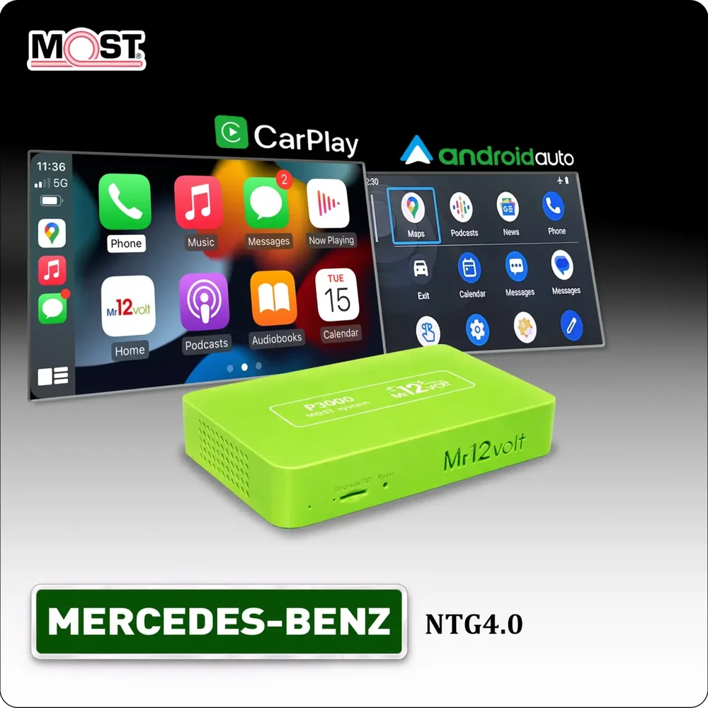 Mr12volt Trådløs CarPlay/Android Auto v:5533766