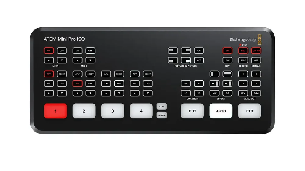 Blackmagic ATEM Mini Pro ISO v:6741625 Blackmagic ATEM Mini Pro ISO v:6741625