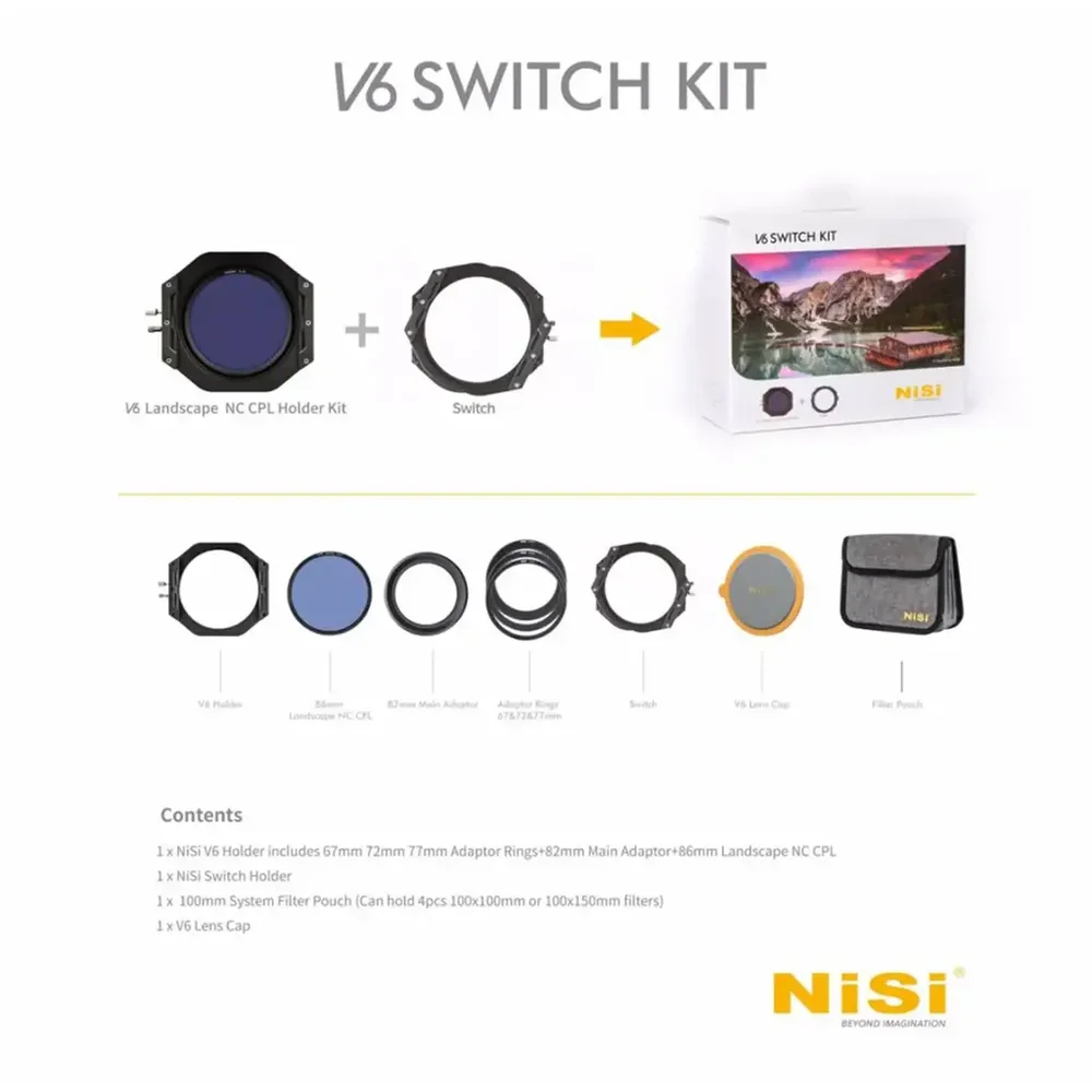 NiSi V6 Landscape + Switch Kit v:5191903
