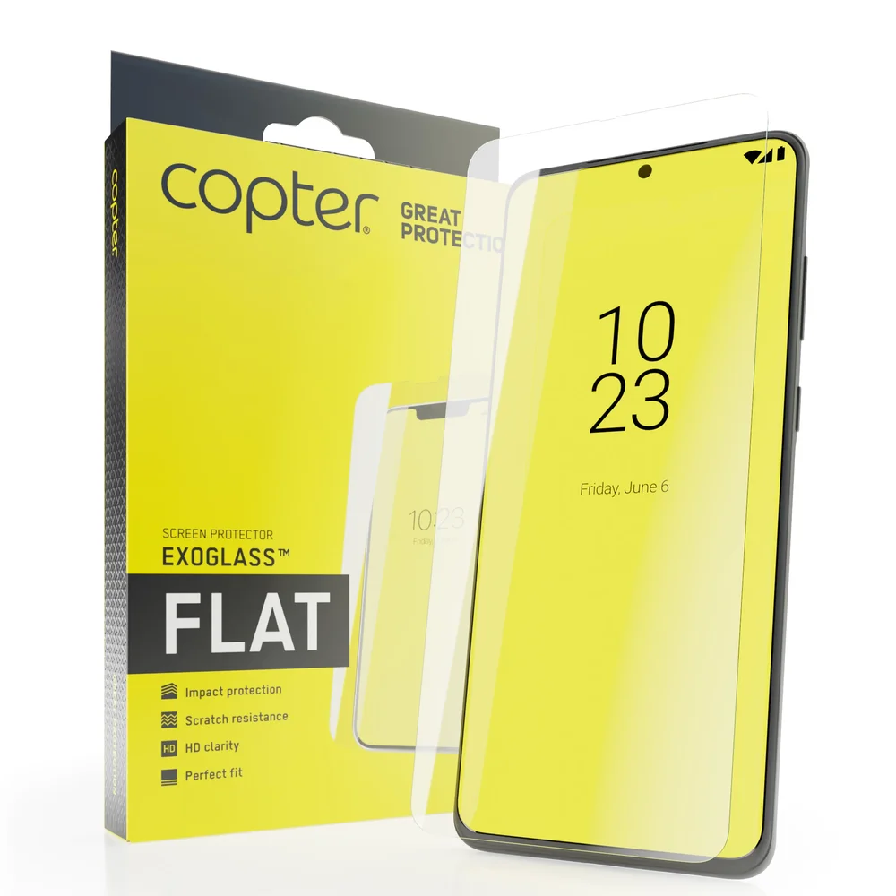 Copter Google Pixel 9a Skjermbeskytter i herdet glass – Exoglass Copter Google Pixel 9a Skjermbeskytter i herdet glass – Exoglass
