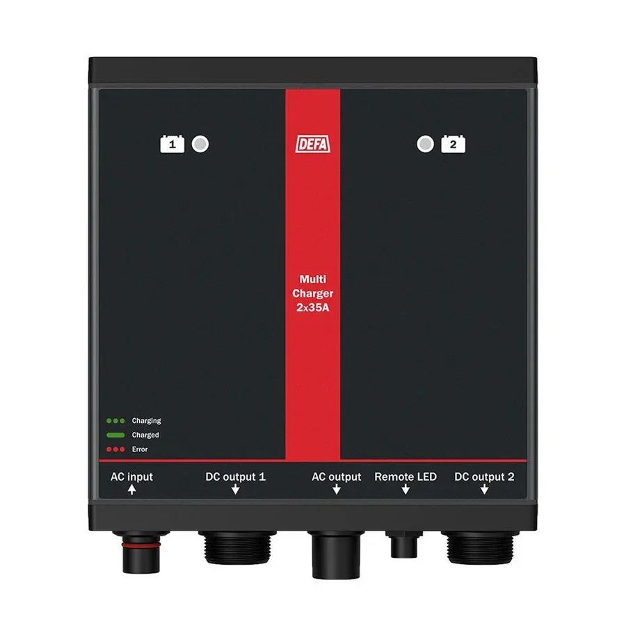 DEFA MultiCharger batterilader 2x35A v:1714140