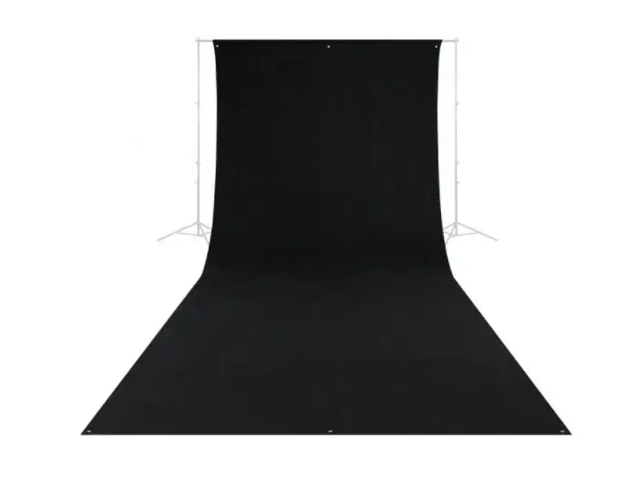 Westcott 9 x 20" Sort Stoff Bakgrunn v:3651722