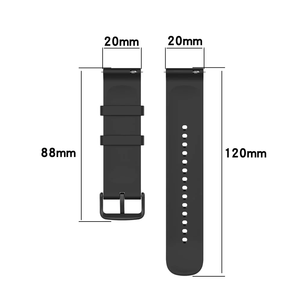 Garmin Forerunner 165 Reim i silikon, Blå Garmin Forerunner 165 Reim i silikon, Blå