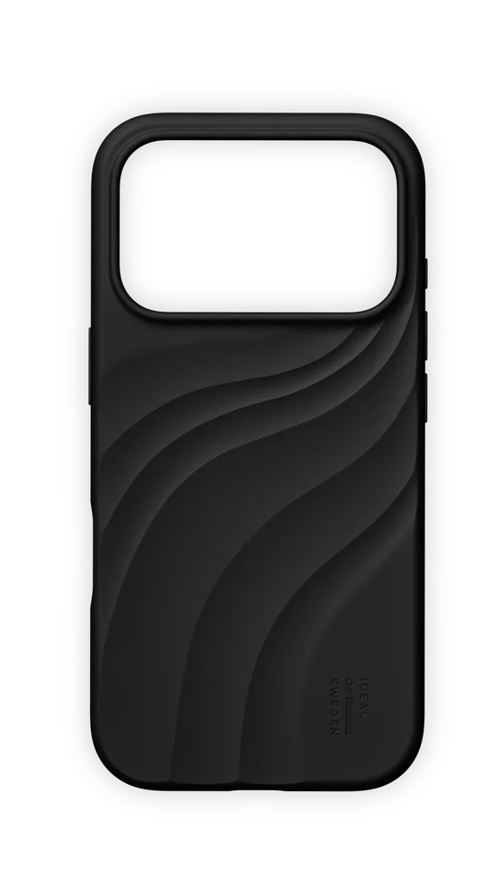 iDeal Of Sweden iPhone 18 Pro Soft Swirl MagSafe silikondeksel, Velvet Black