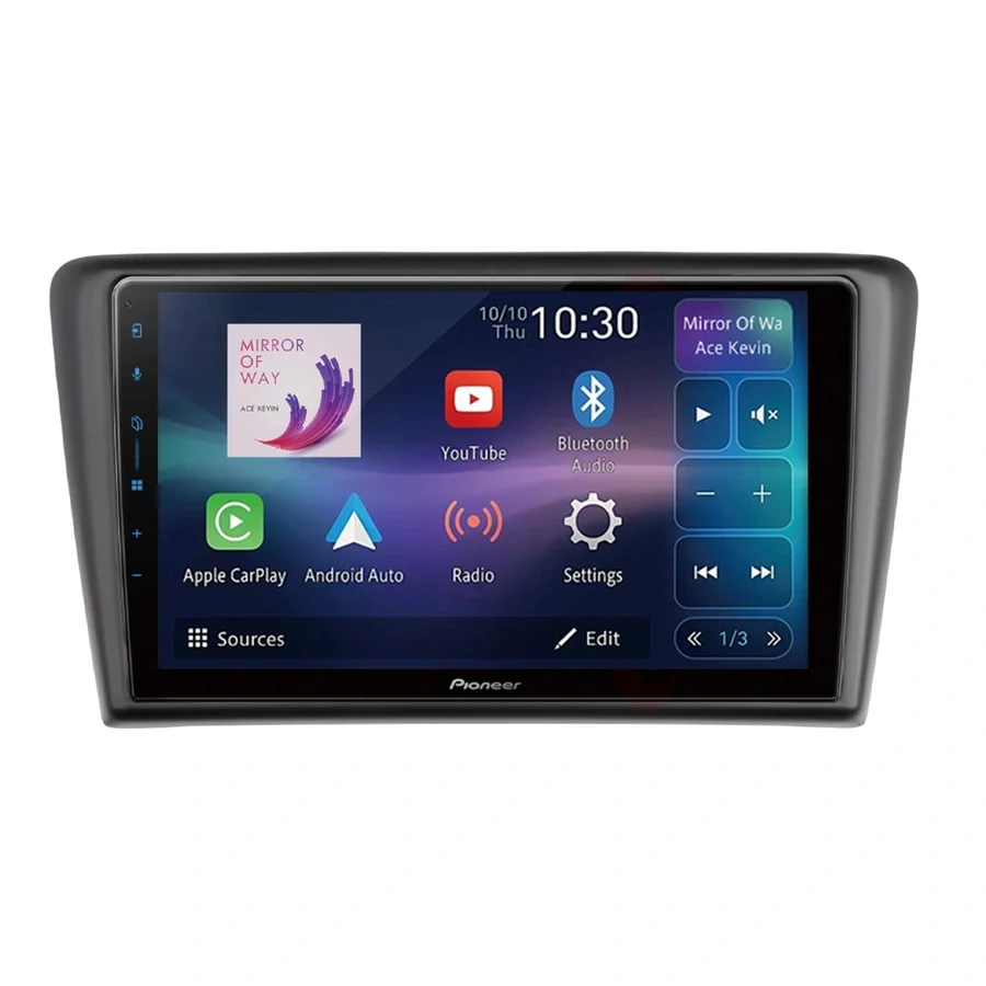 Pioneer 9" Perfect Fit spiller Skoda v:3915052