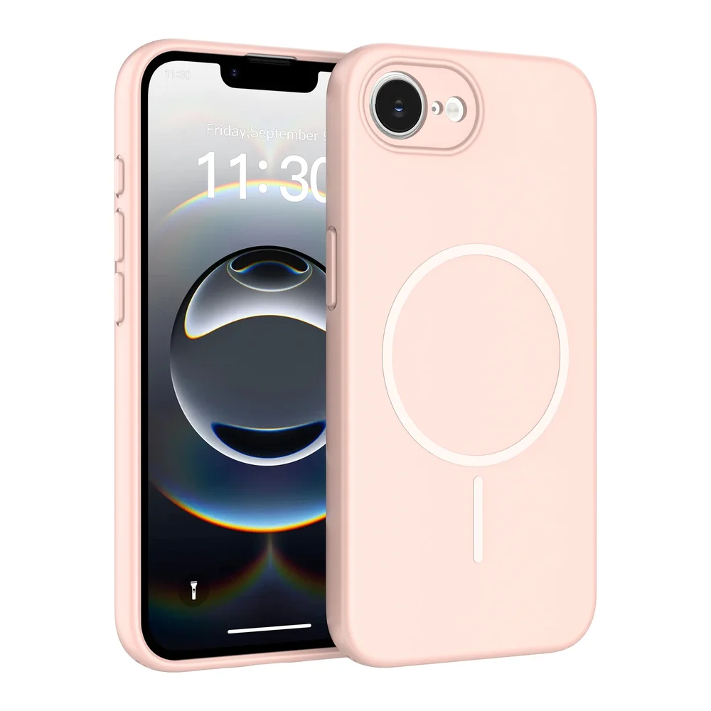 iPhone 17e MagSafe-deksel SoftArmor, Rosa