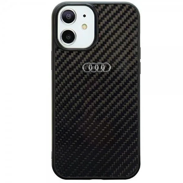 Audi iPhone 11 Deksel Carbon Fiber Svart v:4597801