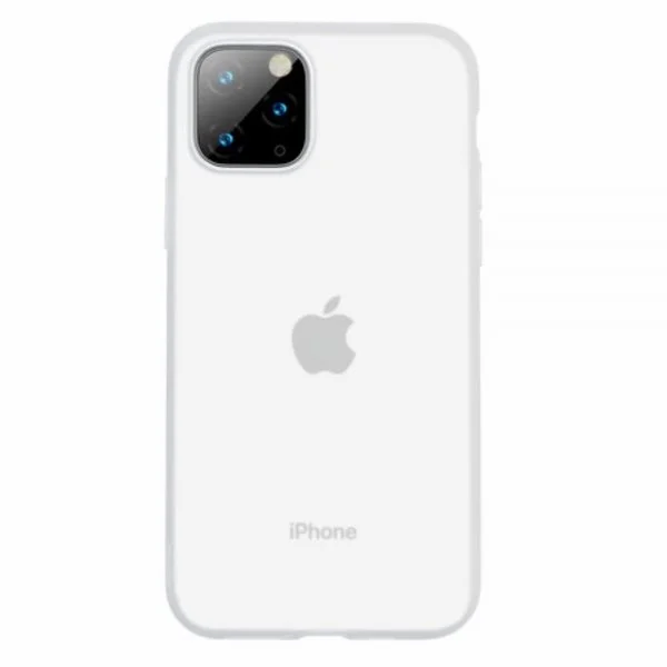 Baseus iPhone 11 Pro Deksel Jelly Liquid Silica Gel Hvit v:5861518