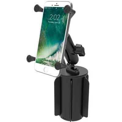 RAM MOUNT RAM-A-CAN 2 UNVRSL CUP HOLDER X-GRIP 5" v:9649660