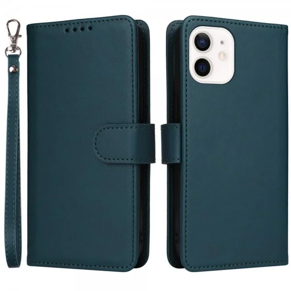 Betopnice iPhone 12 Mini Etui Avtagbart Deksel 005 Blå v:1850927