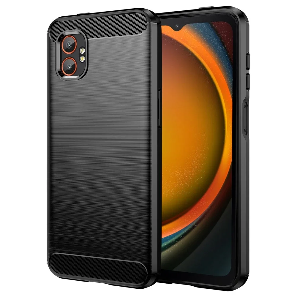 tectTech Samsung Galaxy Xcover 7 Pro TPU-deksel Brushed, Svart