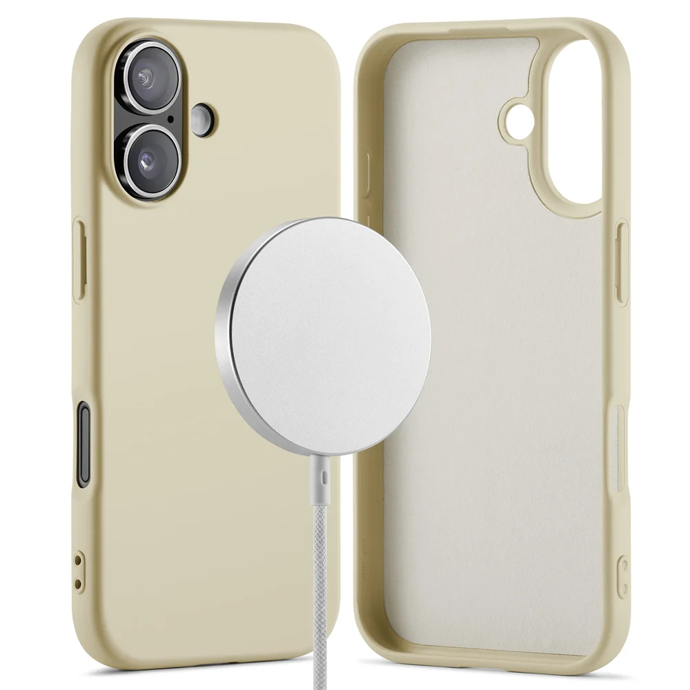 Mobique iPhone 17 MagSafe Deksel, Beige