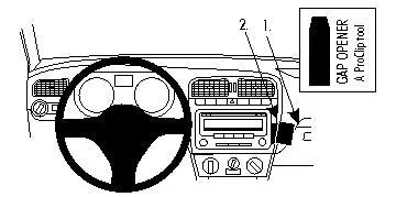BRODIT BRODIT ProClip Volkswagen Polo 10-14 v:5474835