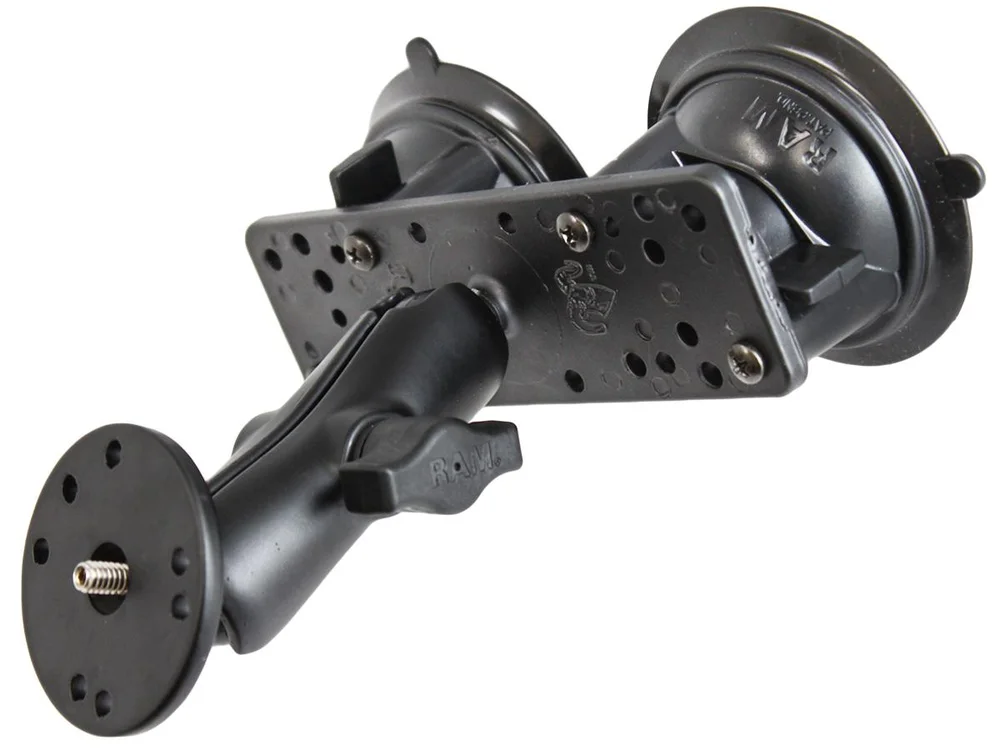 RAM MOUNT BRUNTON DOUBLE SUCTION SYSTEM W/ 1/4″-20 v:4406757 RAM MOUNT BRUNTON DOUBLE SUCTION SYSTEM W/ 1/4″-20 v:4406757