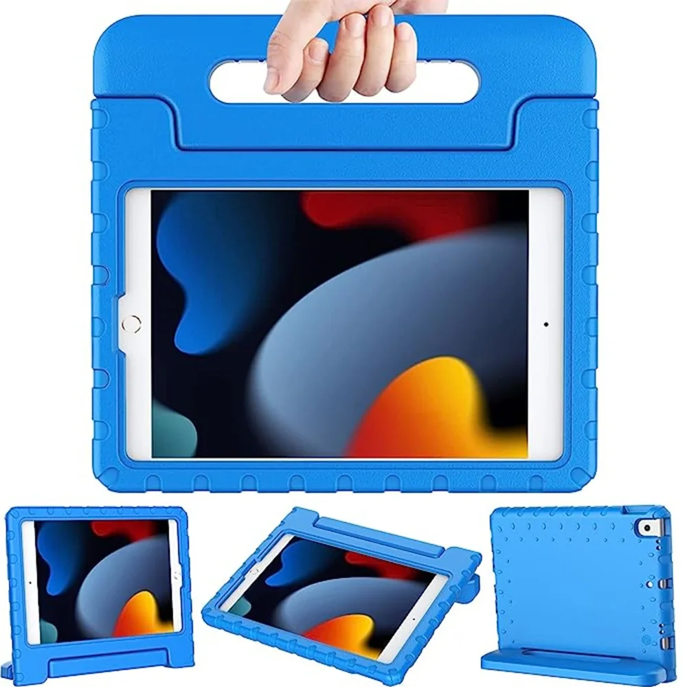 Apple iPad 10.2 7th Gen (2019) Støtsikkert deksel/etui – Perfekt for barn, Blå