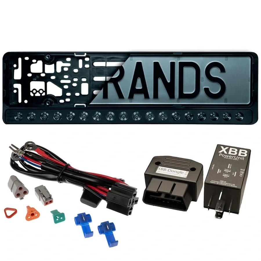 Strands Nuuk E-Line Black lyspakke v:8802290