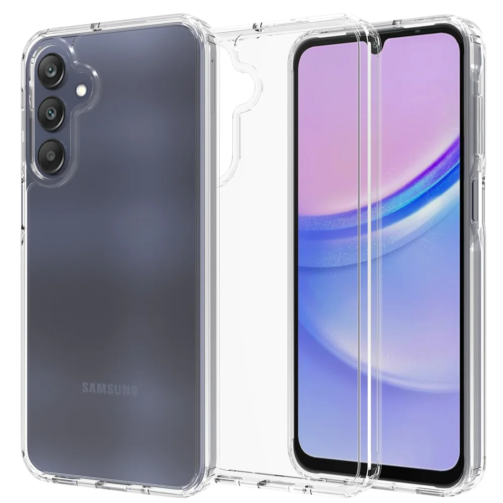Mobique Samsung Galaxy A16 Crystal Hybrid-deksel, Gjennomsiktig