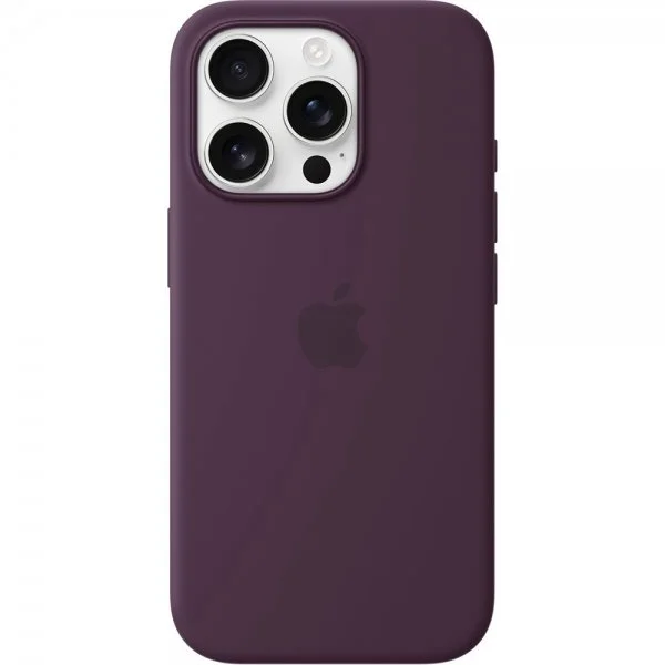 Apple Original iPhone 16 Pro Deksel Silikon Deksel MagSafe Plum v:2818556