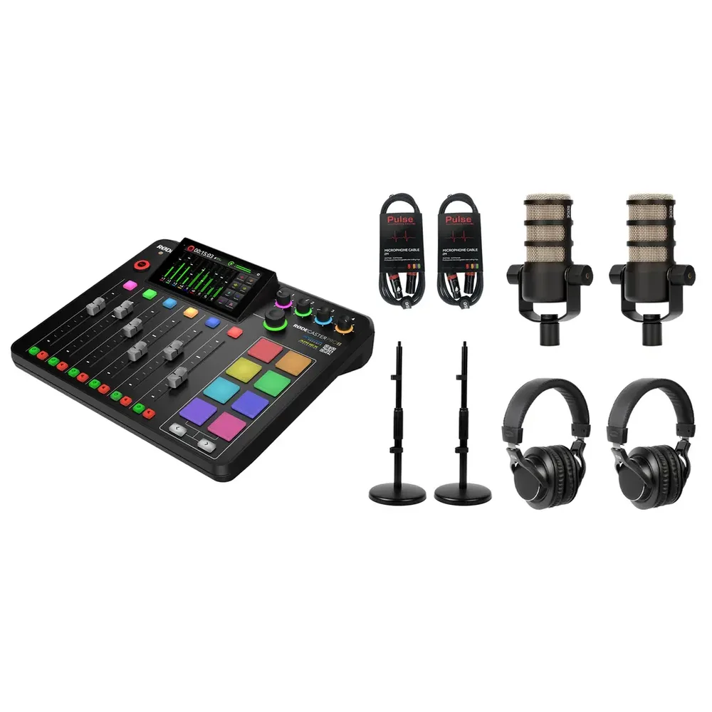 Røde Rødecaster Pro II Podcast Bundle 2 v:5139161