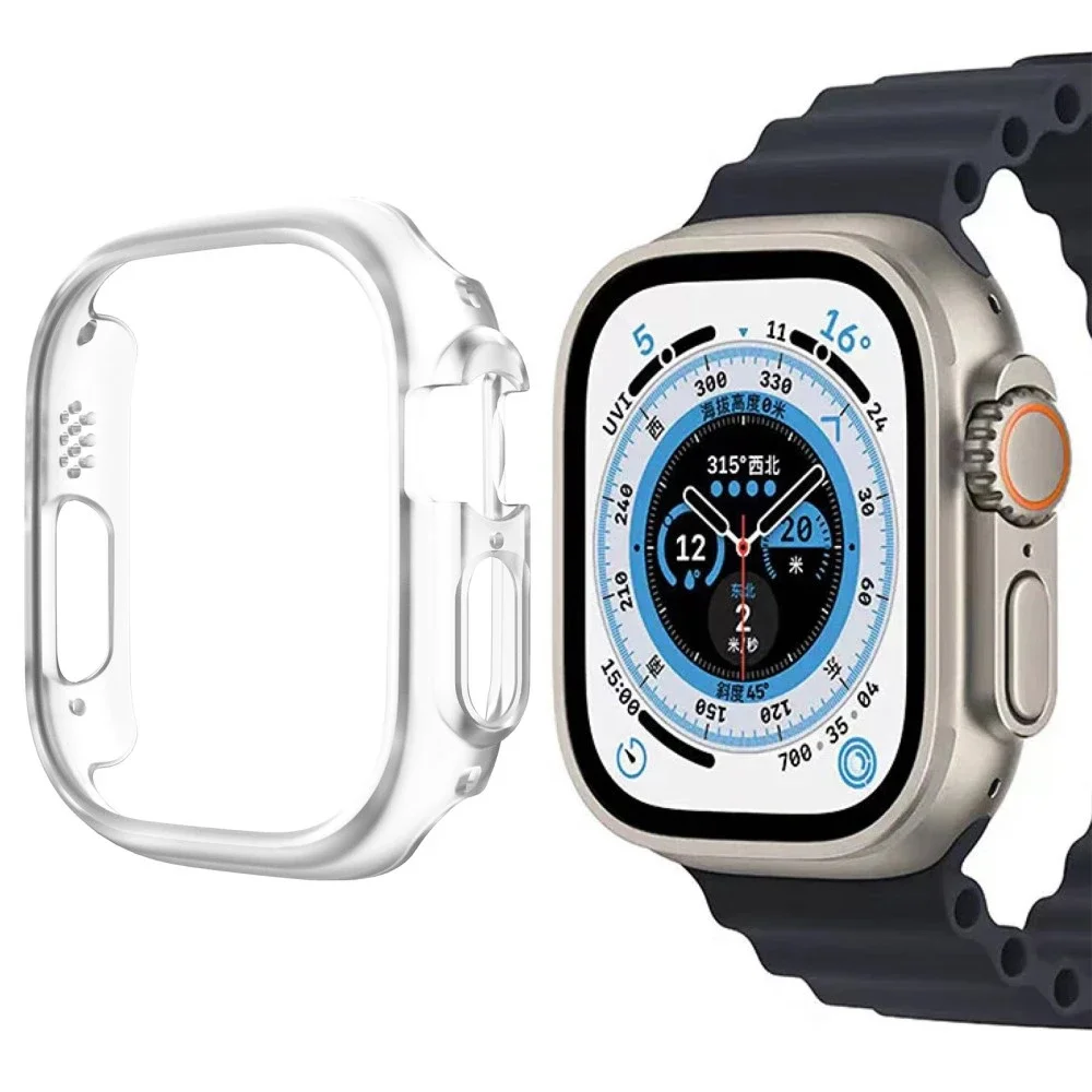 Apple Watch Ultra 49mm 3rd Gen Hardt deksel, Gjennomsiktig