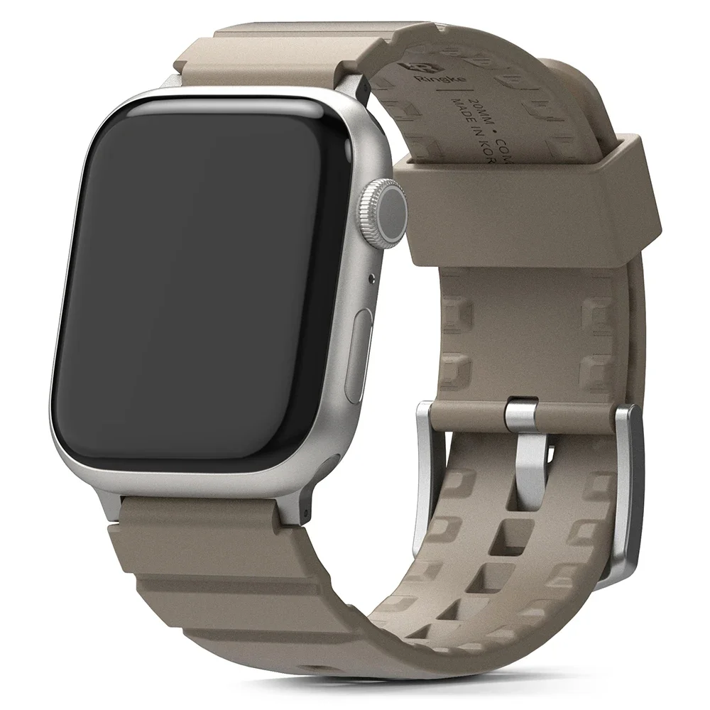 Ringke Apple Watch Series 11 46mm Reim Rubber One Bold Gray Sand