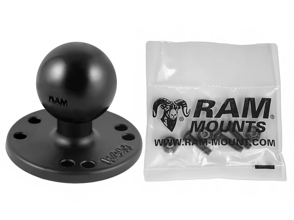 RAM MOUNT RAM BASE & BALL FOR GARMIN ECHO 200 500 v:5814577