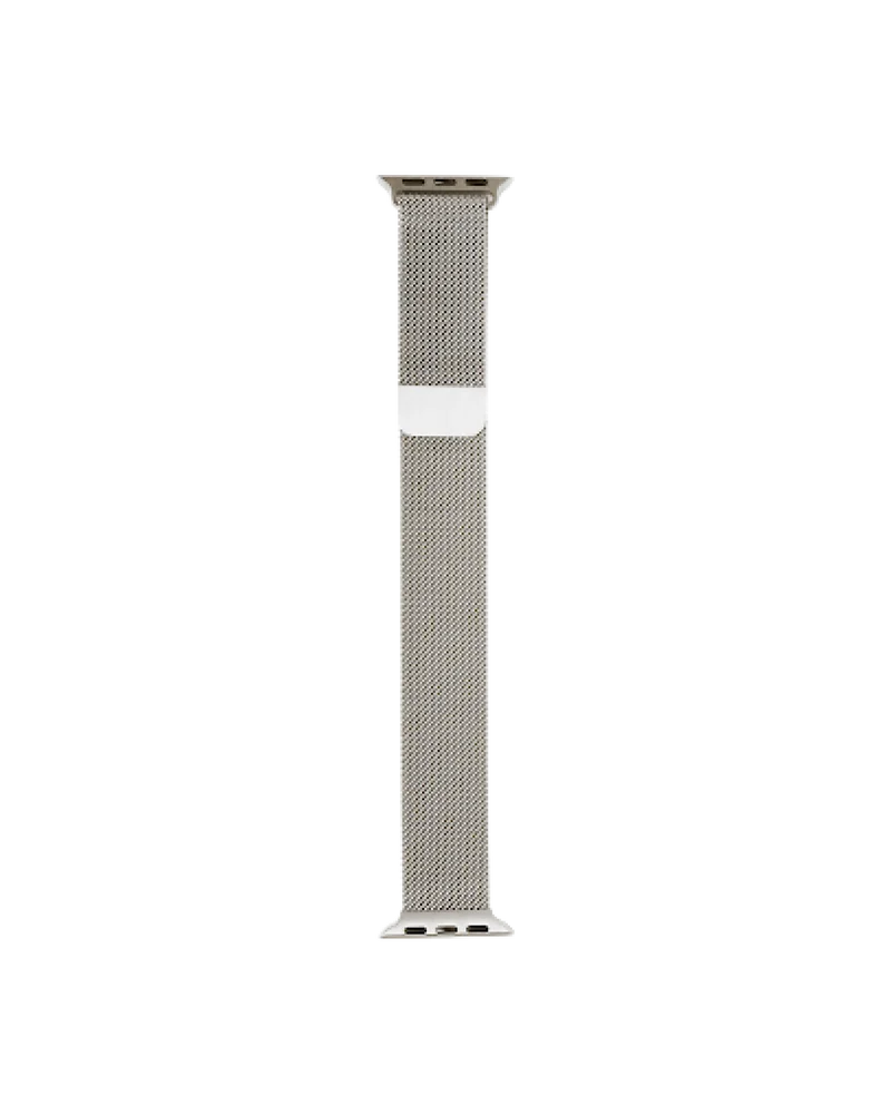 iDeal Of Sweden Apple Watch Ultra 49mm 1st Gen Milanese-armbånd, Sølv