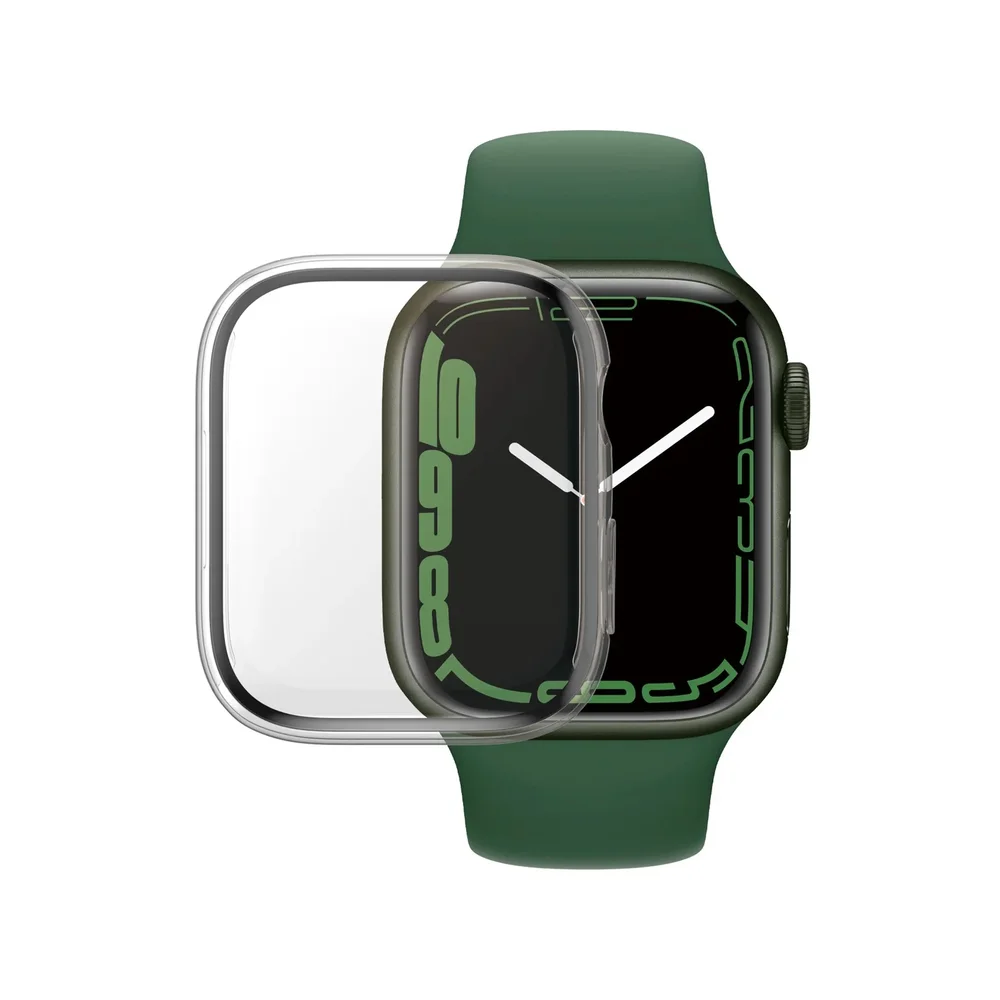 PanzerGlass Apple Watch Series 7 41mm Heldekkende deksel med skjermbeskytter, Transparent PanzerGlass Apple Watch Series 7 41mm Heldekkende deksel med skjermbeskytter, Transparent
