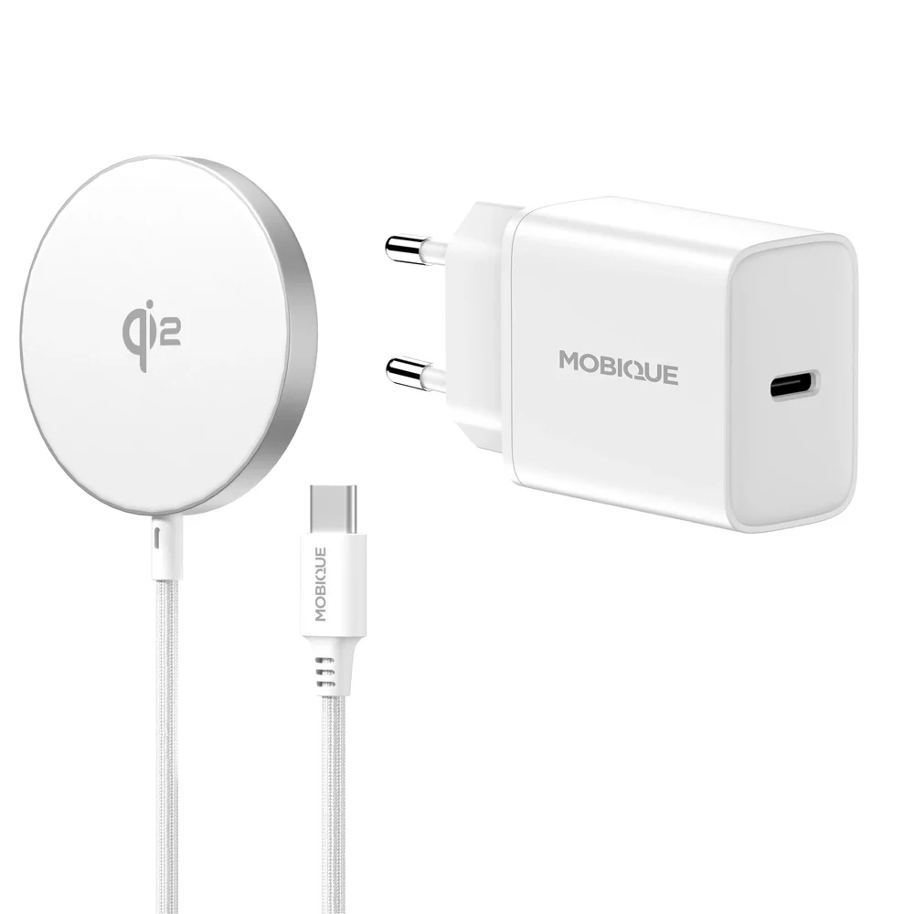 iPhone 18 Pro Magnetisk Qi2 Lader og Veggadapter