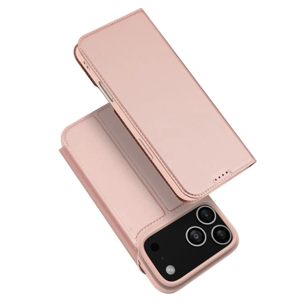 Dux Ducis iPhone 17 Pro Slankt mobiletui, Rosegull