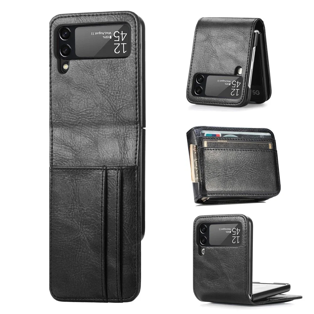 Samsung Galaxy Z Flip 3 Enkelt mobildeksel, Svart