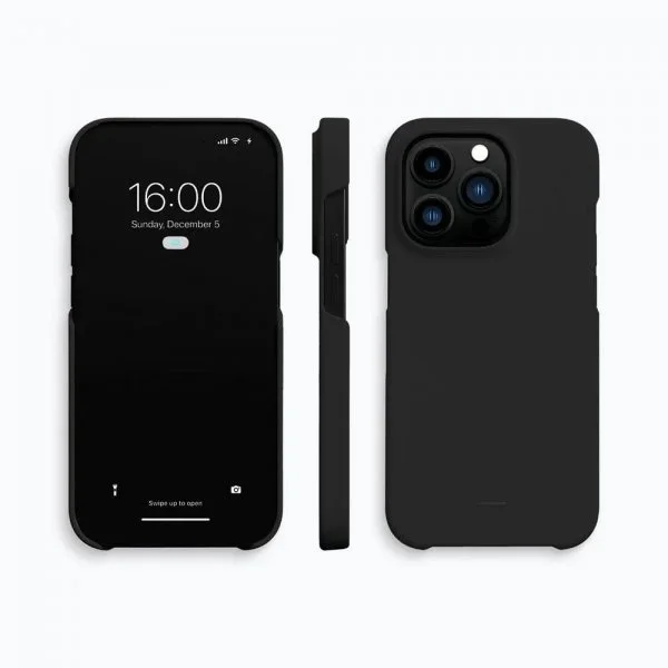 agood company iPhone 14 Pro Deksel Plantbasert Soft Charcoal Black v:5243908