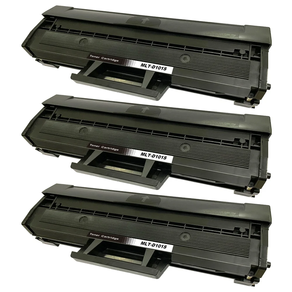3-pack Toner Samsung ML-2168W – erstatter Samsung MLT-D101S, Svart, 1500 sider 3-pack Toner Samsung ML-2168W – erstatter Samsung MLT-D101S, Svart, 1500 sider