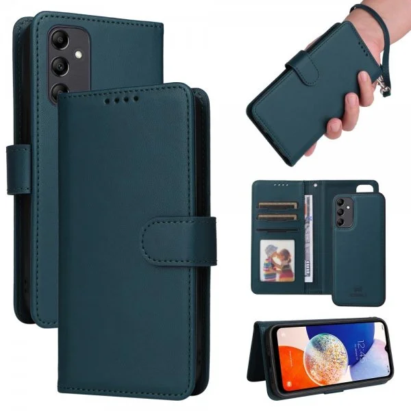 Betopnice Samsung Galaxy A14 Etui Avtagbart Deksel 005 Blå v:2268004