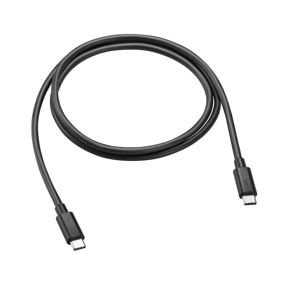 Mobique Ladekabel USB-C til USB-C 1m, Svart Mobique Ladekabel USB-C til USB-C 1m, Svart