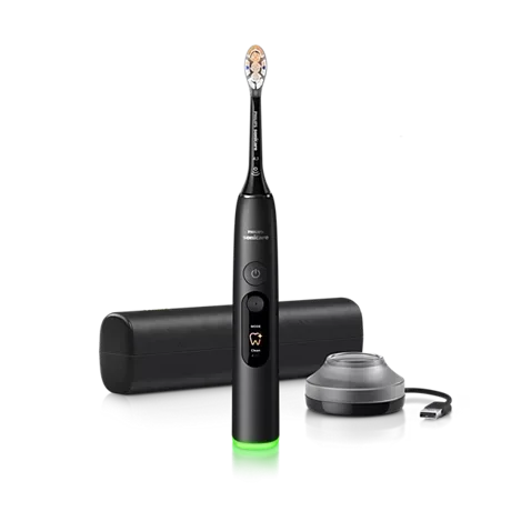 Philips Sonicare DiamondClean 8000 Series Elektrisk Tannbørste HX8410/12, Svart