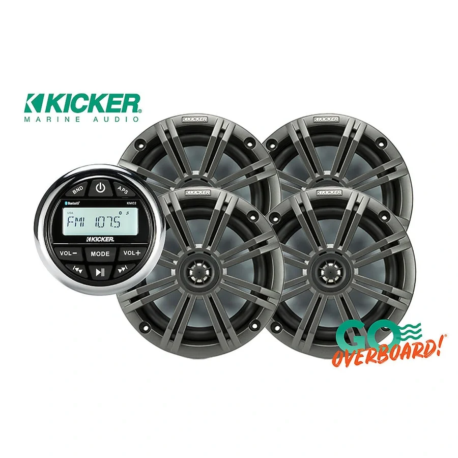 Kicker båtstereopakke 2 v:4541589