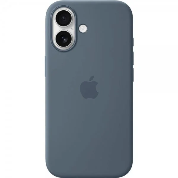 Apple Original iPhone 17 Deksel Silicone Case MagSafe Anchor Blue v:5510985